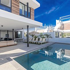 Vakantiehuis Protaras Aqua Pearl Villa AQ18 mit Poolheizung