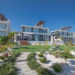 Vakantiehuis Ferienvilla Olivine Pearl mit Meerblick