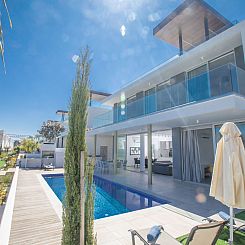 Vakantiehuis Schöne Villa Olivine Pearl OL5 mit Garten