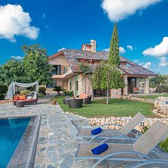 Vakantiehuis Private Villa mit Panoramablick auf das Meer