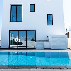 Vakantiehuis Periyiali resort - Seitlicher Meerblick Ismene 
