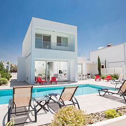 Vakantiehuis Protaras Greco Villa CCV1 mit beheiztem Pool