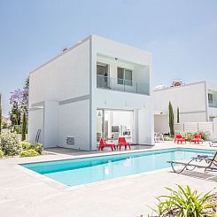 Vakantiehuis Protaras Greco Villa CCV1 mit beheiztem Pool