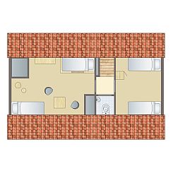 Sluftervallei | 6-persoons kinderbungalow | 6CK