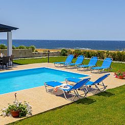 Vakantiehuis Artemis Villa - 3-Schlafzimmer-Villa mit Meerbl