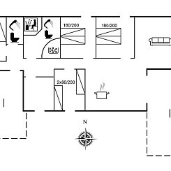 Vakantiehuis "Rickmer" - 1.9km from the sea