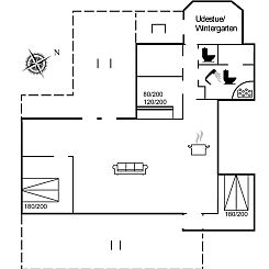 Vakantiehuis "Gunnulf" - 750m from the sea
