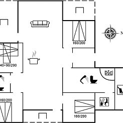 Vakantiehuis "Grith" - 1km from the sea