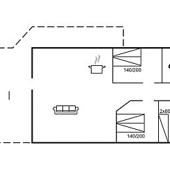 Vakantiehuis "Leandra" - 600m from the sea