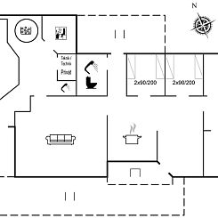 Vakantiehuis "Jorinde" - 1km from the sea