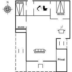 Vakantiehuis "Denahi" - 400m to the fjord
