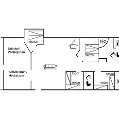 Vakantiehuis "Claudine" - 90m from the sea