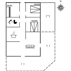 Vakantiehuis "Onni" - 1km from the sea