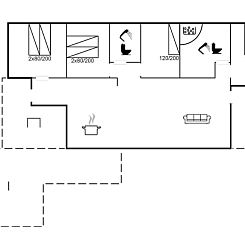 Vakantiehuis "Aino" - 1km from the sea