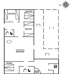 Vakantiehuis "Sitta" - 400m from the sea