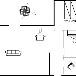 Vakantiehuis "Ilene" - 1km from the sea