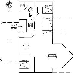 Appartement "Eini" - 4.5km from the sea