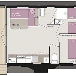 Vakantiehuis in Hohenlychen mit Grill, Loggia 4