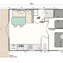 Appartement in Hohenlychen mit Grill, Loggia 5