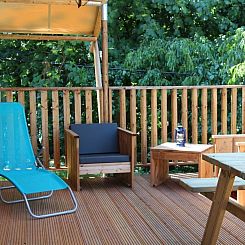 Vakantiehuis Gemütliches Safarizelt mit Grill und Garten