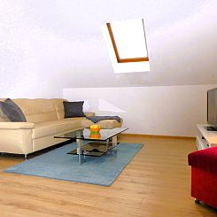 Appartement Wohung mit Balkon und Garten nahe Stadtgrenze