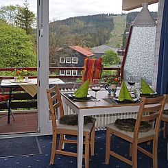 Appartement gemütliche Ferienwohnung mit Bocksbergblick