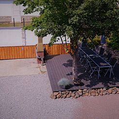 Vakantiehuis Familienfreundliches Ferienhaus mit Sauna am Fu