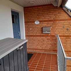 Appartement Moderne Ferienwohnung mit Balkon in Strandnähe