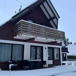 Vakantiehuis Idyllisches Ferienhaus mit Balkon und Garten