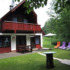 Vakantiehuis Familienfreundliches Ferienhaus mit Kamin