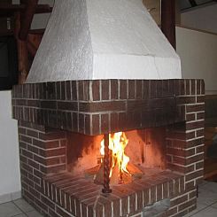 Vakantiehuis Familienfreundliches Ferienhaus mit Kamin