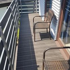 Vakantiehuis in Feriendorf Silbersee mit Garten