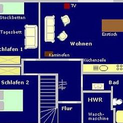 Appartement Fishbone Erdgeschoss in Glowe