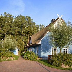Vakantiehuis Komfort Ferienhaus mit Sauna und Kamin, auf gro