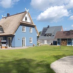 Vakantiehuis Komfort Ferienhaus mit Sauna und Kamin, auf gro