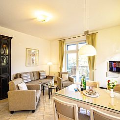 Appartement Strandnahe Wohnung mit Großem Balkon und Meerbl