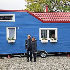 Vakantiehuis Ein echtes Minihaus auf Rädern - perfekt für 