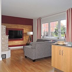 Appartement im Gartengeschoss für vier Personen