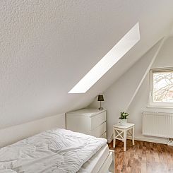 Appartement Wohnung für sechs Personen im Dachgeschoss