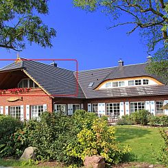 Appartement Landhaus "To Hus" - Fewo Störtebeker mit Kamin
