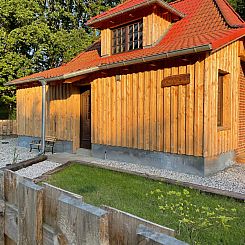 Vakantiehuis Tolles Ferienhaus in Altwarp mit Garten