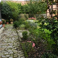 Vakantiehuis Fachwerkhaus mit Garten, Grill und Terrasse