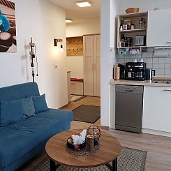 Appartement Charmante Wohnung in Langfurth mit Kleinem Balko