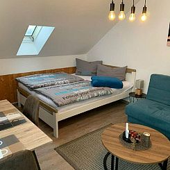 Appartement Charmante Wohnung in Langfurth mit Kleinem Balko