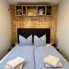 Vakantiehuis Tiny Haus mit schönem Seeblick