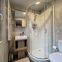 Vakantiehuis Tiny Haus mit schönem Seeblick