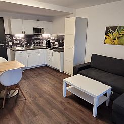 Appartement BayVista-Appartement mit Terrasse und Bergblick
