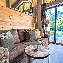 Vakantiehuis Tiny Haus Glockenalm-Haus zum Glück