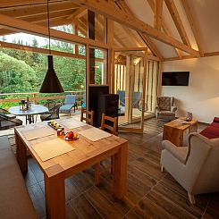 Vakantiehuis Luxuschalet im Forstgut - Raum für wertvolle Z