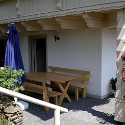 Appartement mit sonniger Terrasse und Ausblick